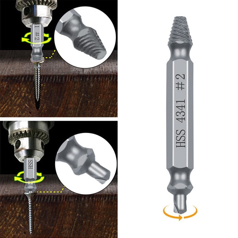 ScrewExtractor™ - Extracteur de vis en titane - LaMaisonBricole