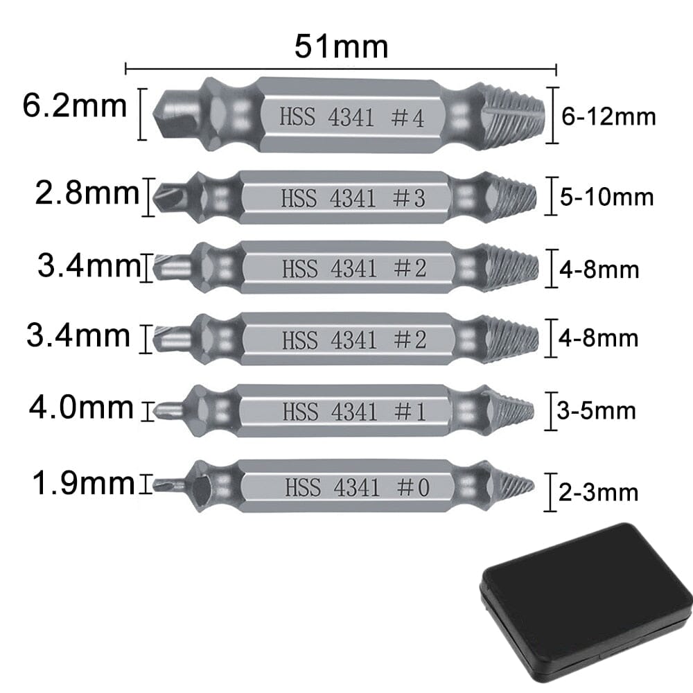 ScrewExtractor™ - Extracteur de vis en titane - LaMaisonBricole