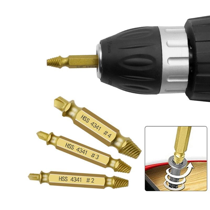 ScrewExtractor™ - Extracteur de vis en titane - LaMaisonBricole